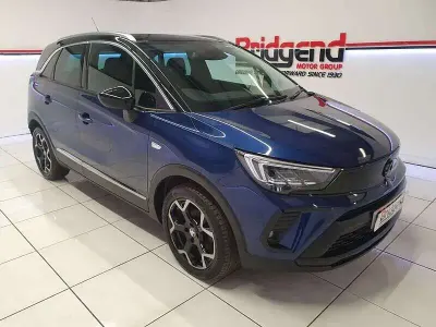 Used Vauxhall Crossland Ultimate 110 HP (80 kW) 2022 Blue SUV