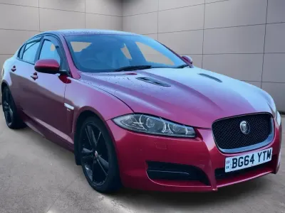 Used Jaguar XF R-Sport 240 HP (176 kW) 2014 Red Sedan