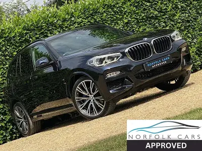Used BMW X3 M Sport 2018 Black SUV
