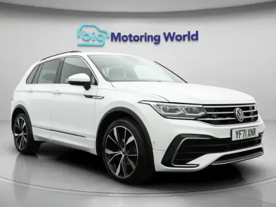 Used VW Tiguan R-line 150 HP (110 kW) 2022 White SUV