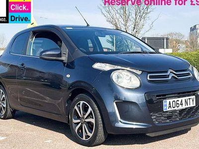 Used Citroën C1 Flair 68 HP (50 kW) 2014 Blue Hatchback