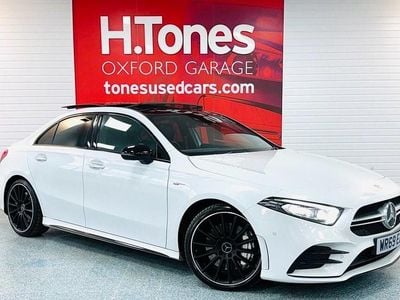 White Used 2019 Mercedes A35 AMG Premium Plus Sedan | £26,495 (Fair price)