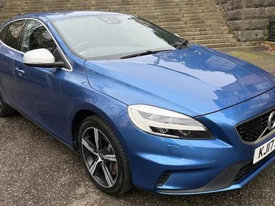 Used Volvo V40 R-Design 2017 Blue Hatchback
