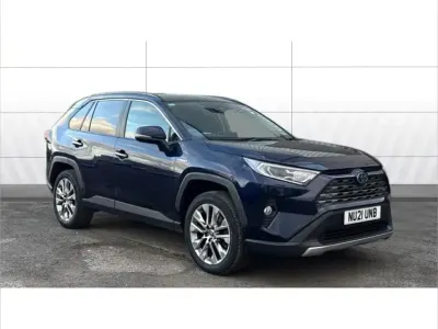 Used Toyota RAV4 Hybrid 218 HP (160 kW) 2021 Blue SUV