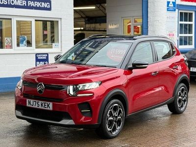 New Citroën C3 PureTech 100 HP (73 kW) 2025 Red Hatchback