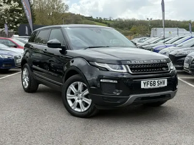 Used Land Rover Range Rover evoque SE 2018 Black SUV