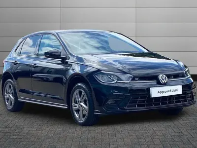Used VW Polo R-line 110 HP (80 kW) 2024 Black Hatchback