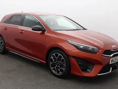 Used Kia Ceed GT-Line 138 HP (101 kW) 2025 Orange Hatchback