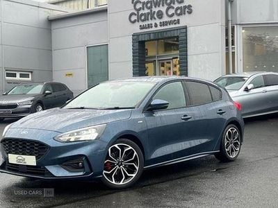 Used Ford Focus ST-Line X 120 HP (88 kW) 2021 Blue Hatchback