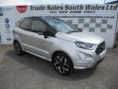 Silver Used 2018 Ford Ecosport ST-Line SUV | £7,995 (Fair price)