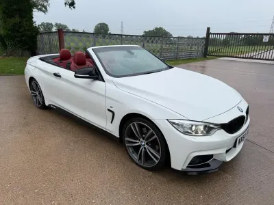 Used BMW 420 M Sport 2014 White Cabriolet