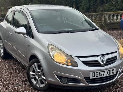 Silver Used 2007 Vauxhall Corsa Hatchback | £1,495 (A bit pricey)