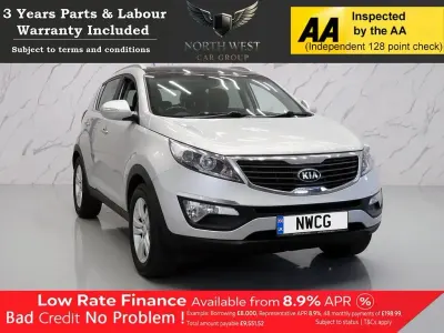 Used Kia Sportage 115 HP (84 kW) 2013 Silver SUV