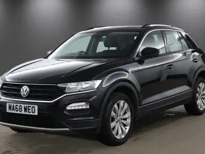 Used VW T-Roc SE 115 HP (84 kW) 2018 Black SUV