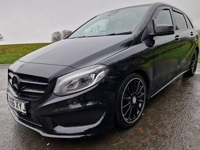 Black Used 2016 Mercedes B200 AMG Line Premium MPV | £10,795 (Fair price)