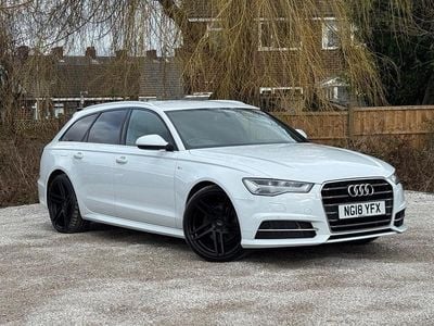 Used Audi A6 S-Line 190 HP (139 kW) 2018 White Estate