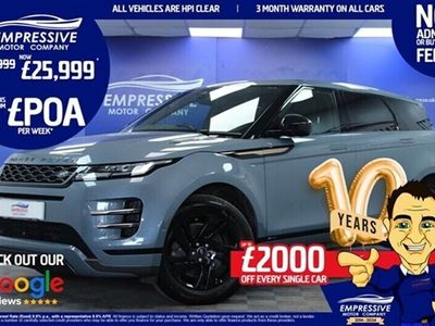 used Land Rover Range Rover evoque SUV (2021/21)2.0 D200 R-Dynamic S Auto 5d