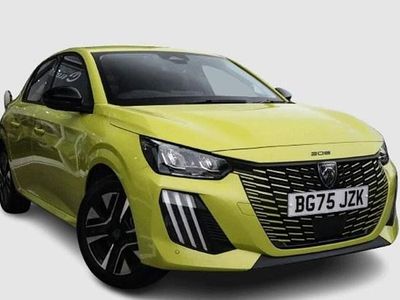 Used Peugeot 208 Allure 2025 Yellow Hatchback