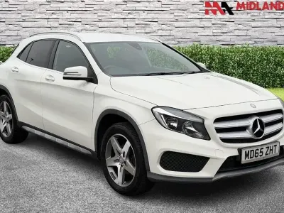 Used Mercedes GLA200 AMG line 136 HP (100 kW) 2015 White SUV