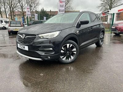 Used Vauxhall Grandland X Edition 130 HP (95 kW) 2021 Black SUV