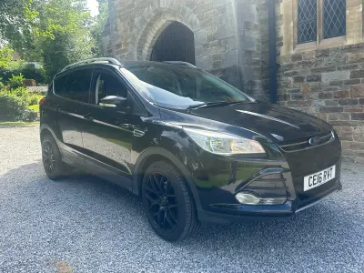 Used Ford Kuga Titanium 150 HP (110 kW) 2016 Black SUV