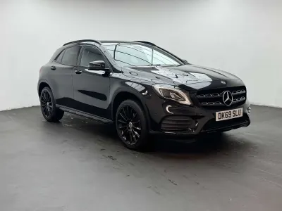 Used Mercedes GLA180 AMG line 122 HP (89 kW) 2019 Black SUV