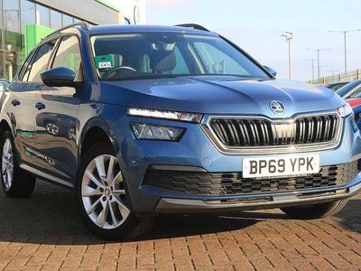 Used Skoda Kamiq SE 95 HP (69 kW) 2020 Blue SUV