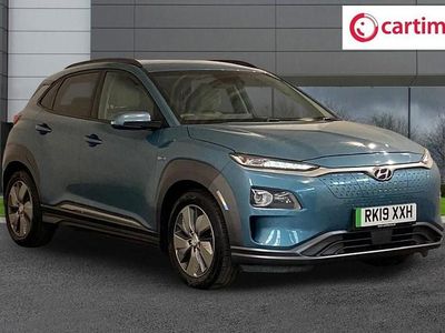 Used Hyundai Kona Premium SE 150 kW (204 HP) 2019 Blue SUV