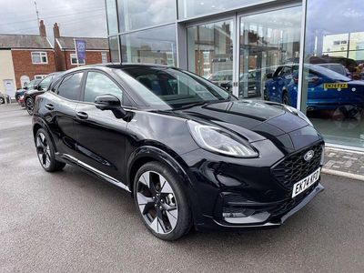 Black Used 2024 Ford Puma ST-Line X Hatchback | £25,795
