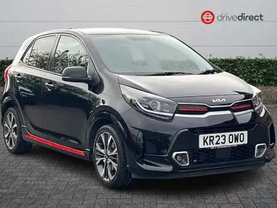 Used Kia Picanto GT-Line 66 HP (48 kW) 2023 Black Hatchback