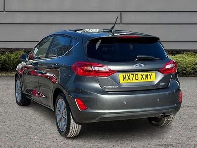 Begagnad Ford Fiesta Titanium 123 HK (90 kW) 2020 Grå Halvkombi