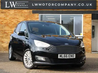 Usado Ford C-MAX Titanium 120 HP (88 kW) 2016 Preto Monovolume