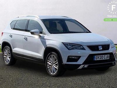 Used Seat Ateca XCELLENCE 150 HP (110 kW) 2020 White SUV