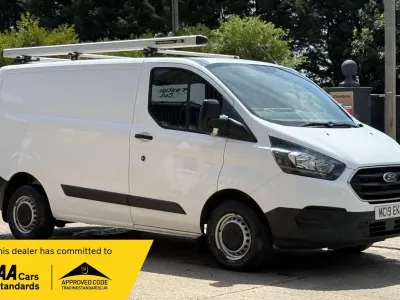 Used Ford Transit Custom 130 HP (95 kW) 2019 White Van