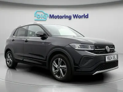 Used VW T-Cross R-line 113 HP (83 kW) 2024 Black SUV