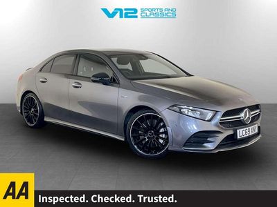 Grey Used 2019 Mercedes A35 AMG Premium Sedan | £22,695 (Fair price)