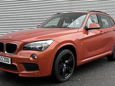 Used BMW X1 M Sport 2013 Orange SUV