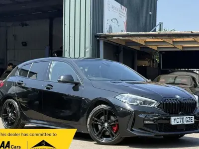 Used BMW 118 M Sport 140 HP (102 kW) 2020 Black Hatchback