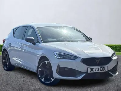 Used Cupra Leon 150 HP (110 kW) 2024 White Hatchback