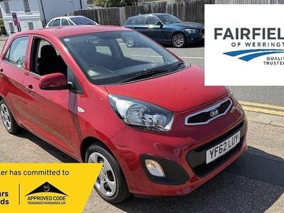 Used Kia Picanto 68 HP (50 kW) 2012 Red Hatchback