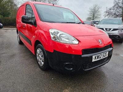 Red Used 2012 Peugeot Partner S MPV | £2,195 (Good price)