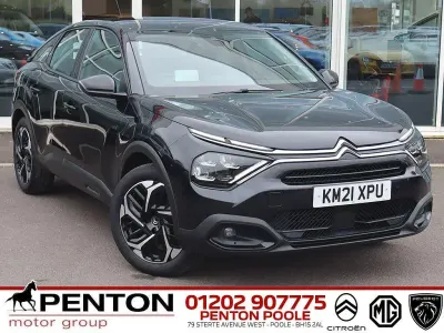 Used Citroën C4 PureTech 127 HP (93 kW) 2021 Black Hatchback