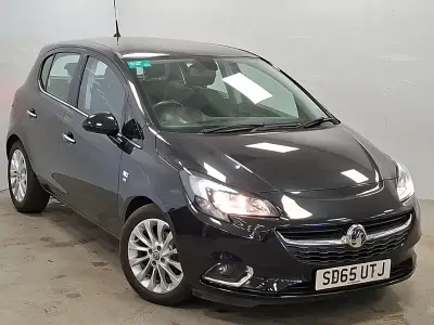Used Vauxhall Corsa 90 HP (66 kW) 2015 Black Hatchback