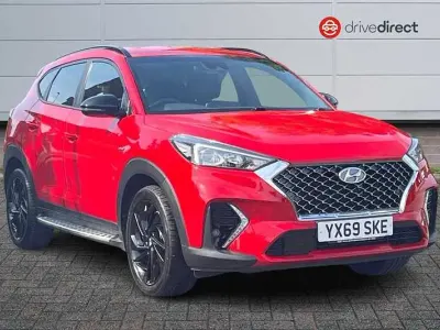 Used Hyundai Tucson N Line 177 HP (130 kW) 2019 Red SUV