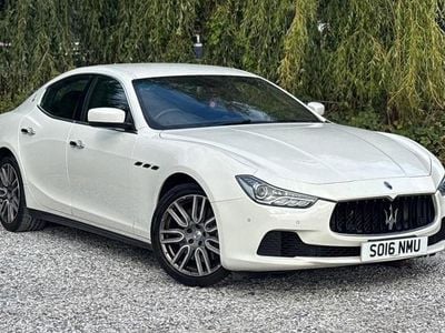 White Used 2016 Maserati Ghibli Sedan | £12,995 (Fair price)