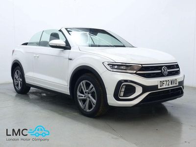 Used VW T-Roc Cabriolet R-line 150 HP (110 kW) 2023 White Cabriolet