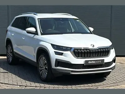 Used Skoda Kodiaq SE L Executive 187 HP (137 kW) 2022 White SUV