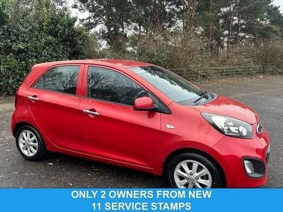 Used Kia Picanto 68 HP (50 kW) 2014 Red Hatchback