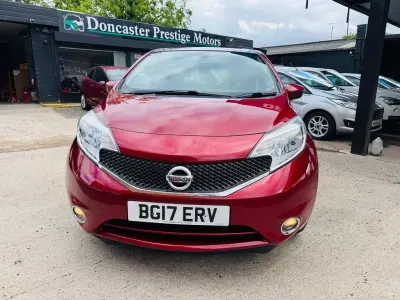 Used Nissan Note Acenta Premium 80 HP (58 kW) 2017 Red Hatchback