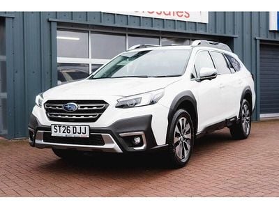 New Subaru Outback 2026 Crystal white pearl Estate